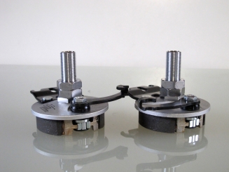 Sturmey Archer Bremsplatten-Set 70 mm für Schnellspannachsen 