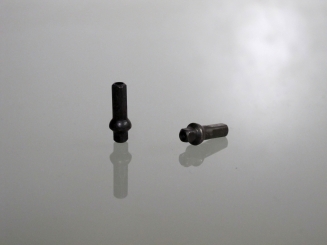 SAPIM Polyax Messingnippel schwarz Double Square 