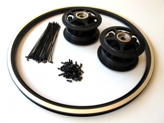 Laufradsatz "++Black 90" 