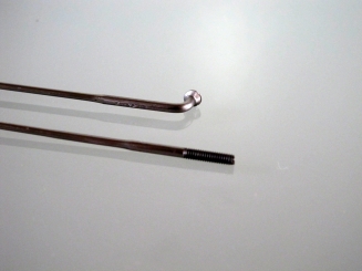 SAPIM Laser 14G, j-bent, silber 176 mm