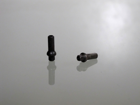 SAPIM Polyax Messingnippel schwarz Double Square 