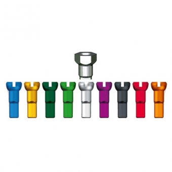 SAPIM Polyax Hexa 14G Alunippel 14mm farbig 