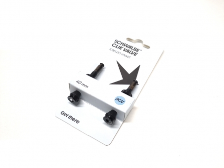 Schwalbe Tubeless Clikventil Set 40mm 